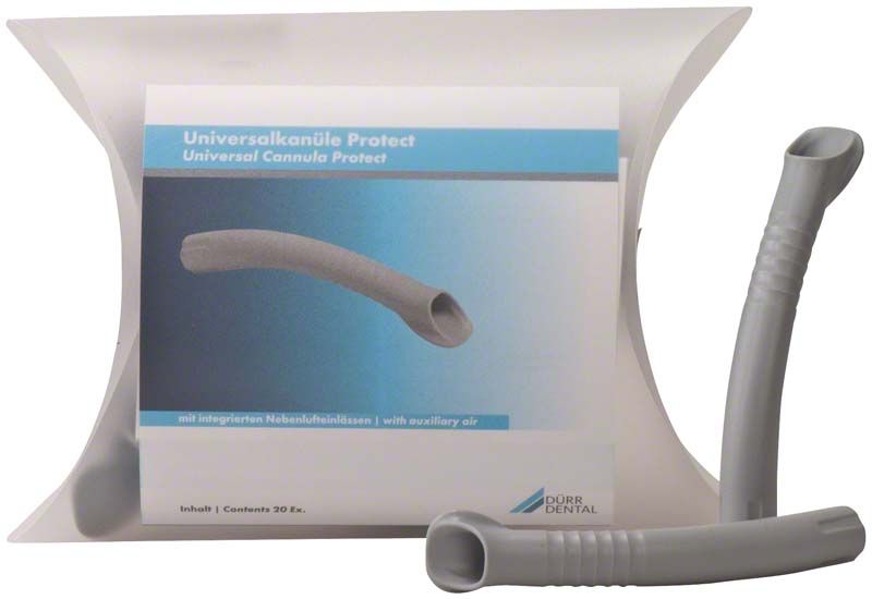 Universalkanülen Protect grau von medic-star in transparenter Verpackung.