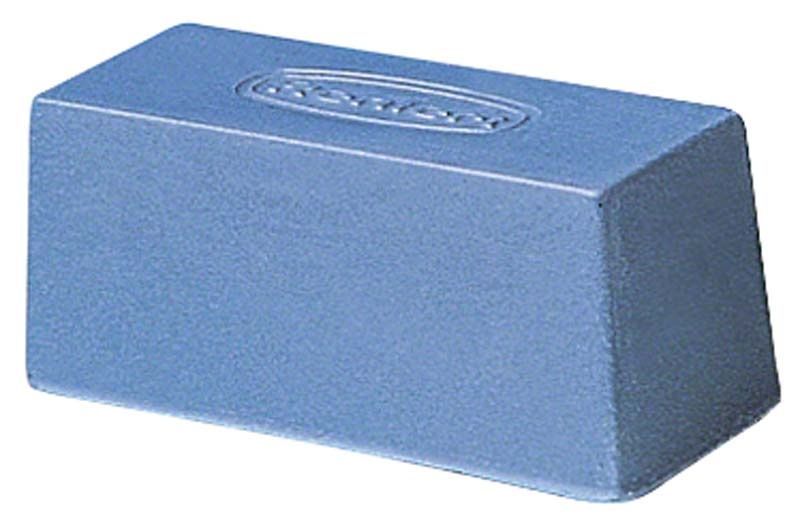 Saphir Polierpaste von Renfert in blauer Rechteckform.