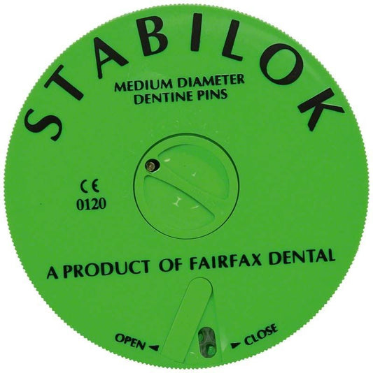 Image of Stabilok Stifte Edelstahl grün normal 100er