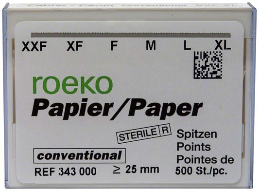 Image of ROEKO Papierspitzen conventional Gr. XXF-XL sortiert