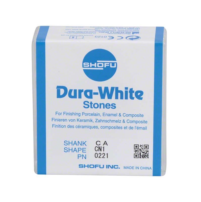 Dura-White® - RA CN1 Keramik-Aluminiumoxid-Steine in Originalverpackung.