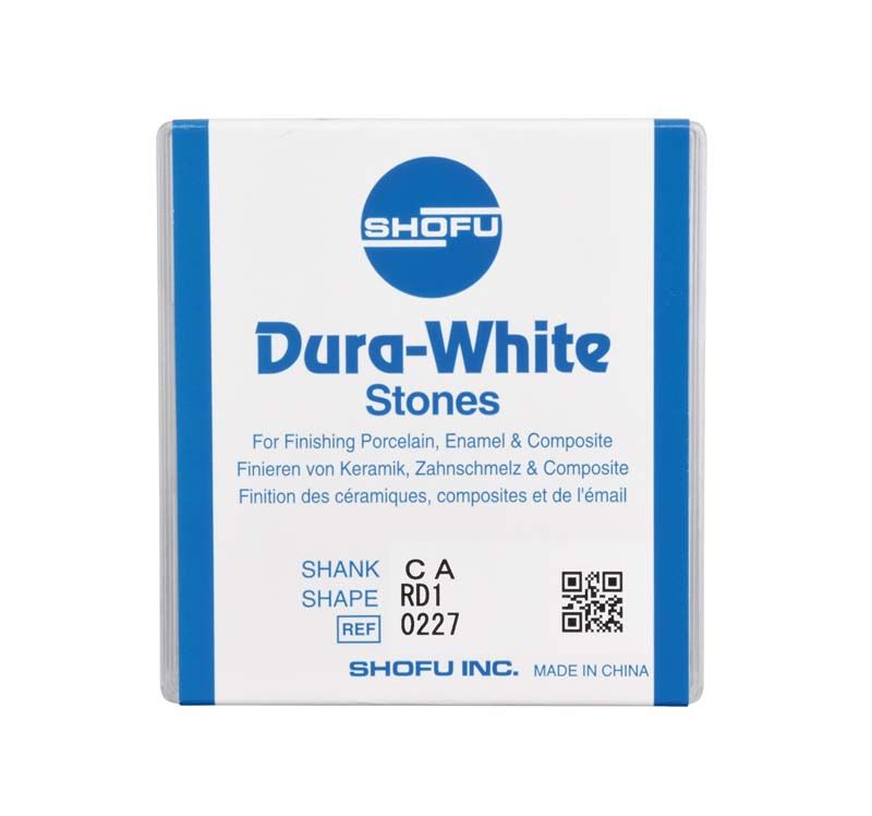 Dura-White® RA RD1 Verpackung mit Herstellerlogo und Produktinformationen.
