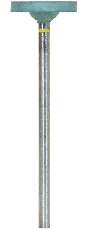 Supergreenie Schaft H - WH6 Polierinstrument mit grünem Kopf und Metallstiel.