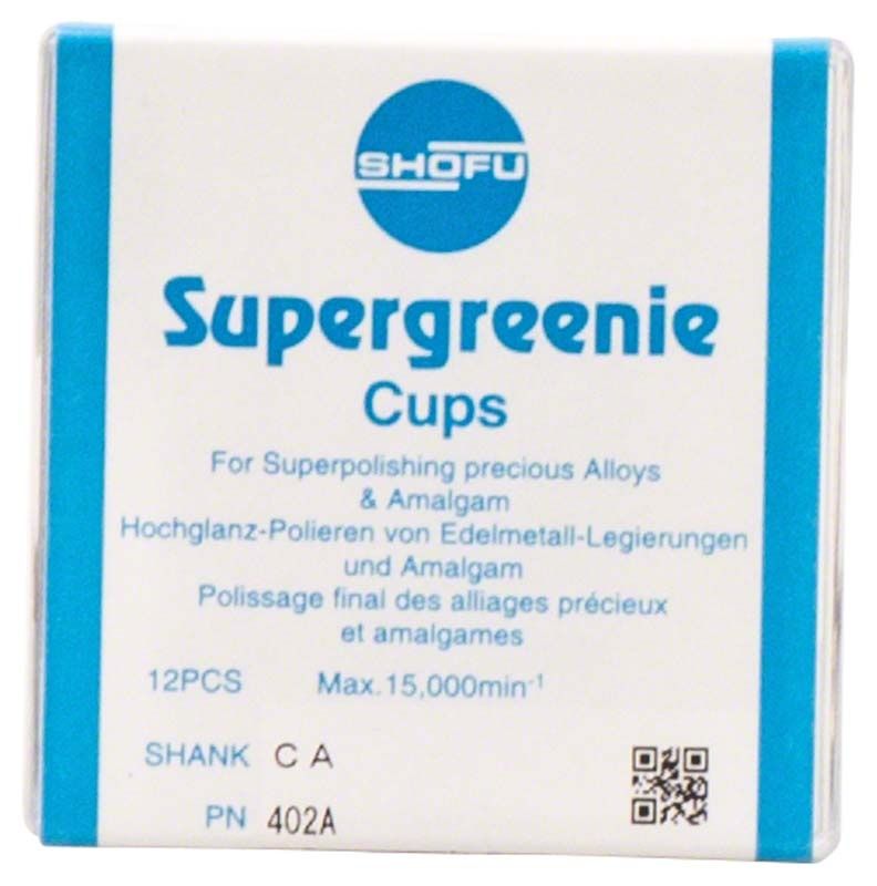 Supergreenie Schaft W Kelch Verpackung für Hochglanzpolieren von Legierungen.