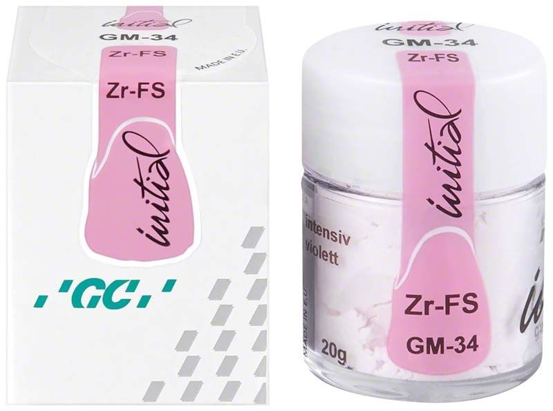 Dose GC Initial Zr-FS Gum Shades GM-34 intensiv violett.