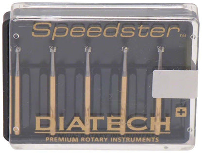 DIATECH Speedster FG S1 014 Dentalbohrer-Set in transparenter Verpackung