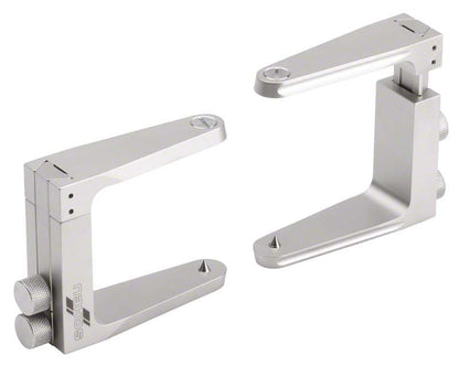 Split-Fixator für zahnmedizinische Modelle mit verstellbarer Okklusionshaltung.