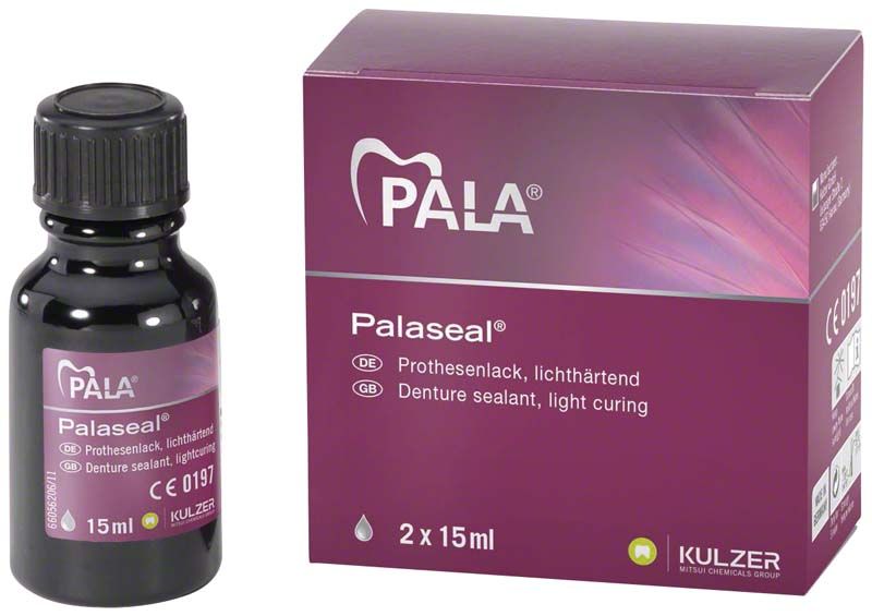 Palaseal® Versiegelungslack, 2 x 15ml Flaschen mit Verpackung.