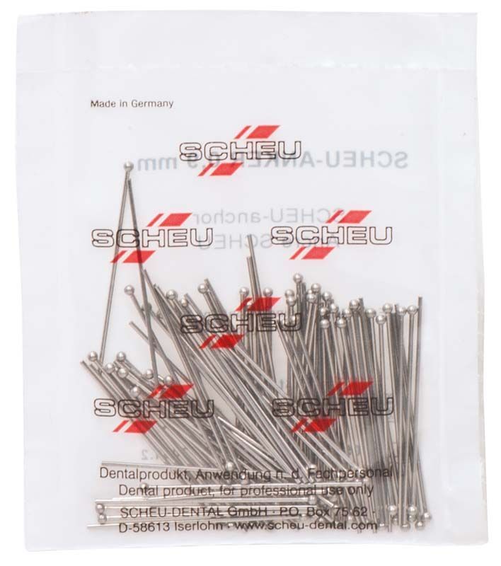 SCHEU-Anker Ø 0,9mm, 100 Stück in originaler Verpackung.