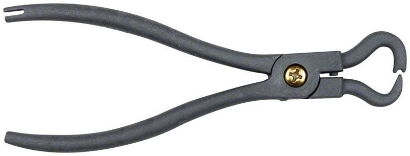 CrownMaster Kronenhaltezange aus hochhitzebeständigem Kohlefaser-Werkstoff.