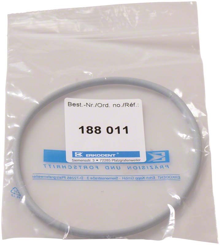 O-Ring Dichtung 4mm in transparenter Verpackung mit Artikelnummer.