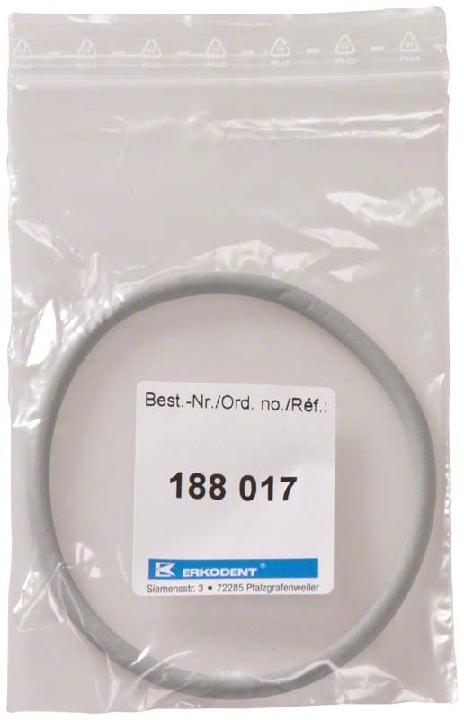 Dichtungsring für Formtopf, verpackt in transparenter Kunststofftüte.