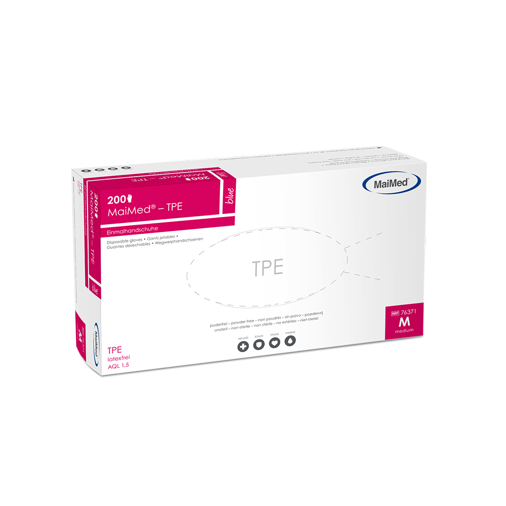 MaiMed-TPE Einmalhandschuhe puderfrei, latexfrei