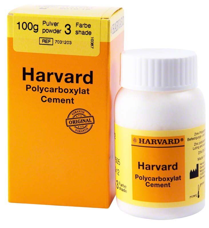 Harvard Polycarboxylat Cement Pulver 100g mit Originalverpackung in Farbe 3.