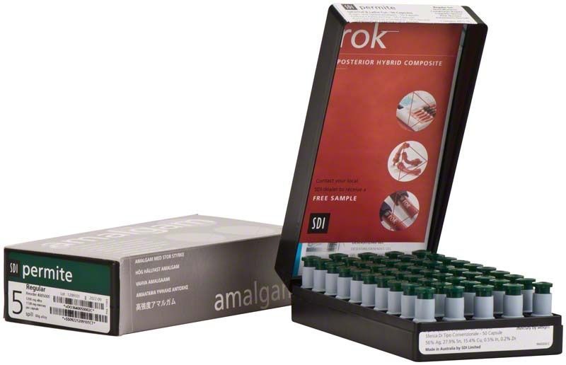 Permite Kapseln Gr. 5 Regular 50er in geöffneter Verpackung.