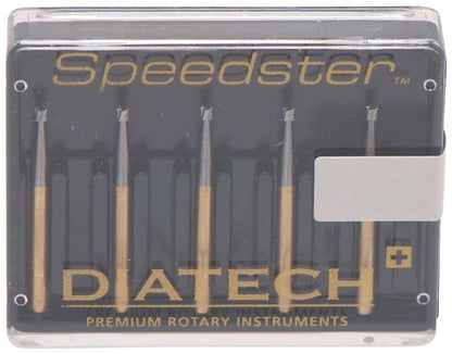 DIATECH Speedster FG S2 010 Zahnbohrer in transparenter Verpackung