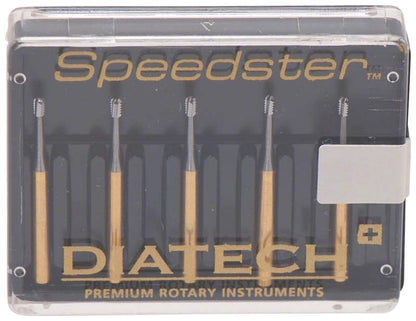 DIATECH Speedster FG S3 010 Zahnbohrer im transparenten Etui