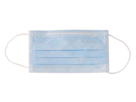 Image of Monoart Mundschutz Protection 3 Gummizug blau