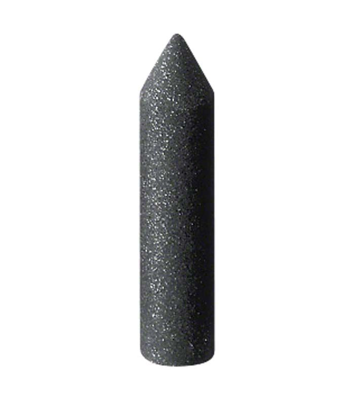 Schwarzer zylindrischer Schleifkörper EVE UNIVERSAL, mittel, S6m