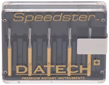 DIATECH Speedster FG S4 010 Dentalbohrer-Set in transparenter Verpackung