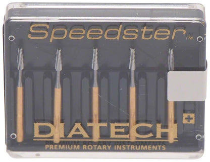 DIATECH Speedster FG S6 012 Dentalbohrer in transparenter Verpackung.