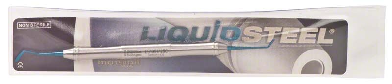 LiquidSteel®PolyFill Plasma+® Universalinstrument in Originalverpackung mit Logoansicht.