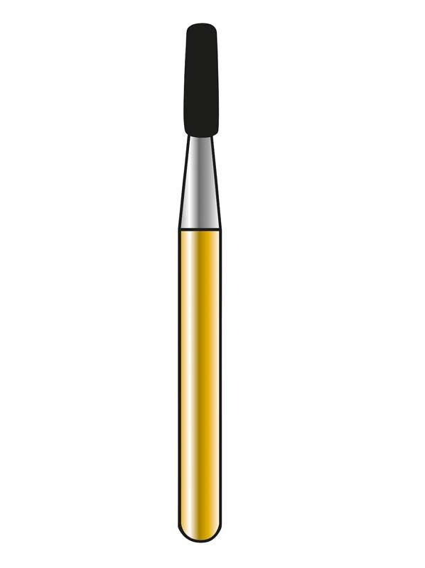 DIATECH Speedster FGS S5 012 Dentalbohrer, Nahaufnahme der Bohrerspitze.