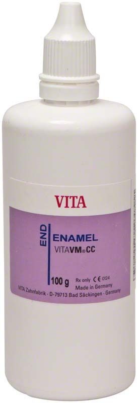 VITAVM®CC ENAMEL 100g Flasche mit violettem Etikett und Dosierkappe