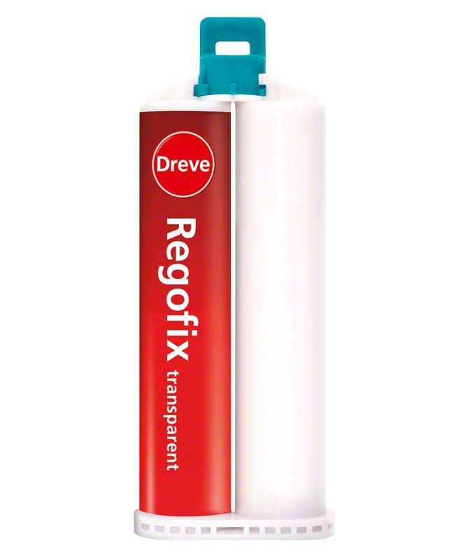 Regofix transparent 8 x 50ml Kartusche für Bissregistrierung.