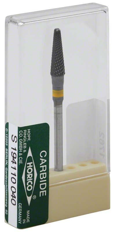 Hartmetallfräser schwarz beschichtet S194 110 040 in Kunststoffverpackung.