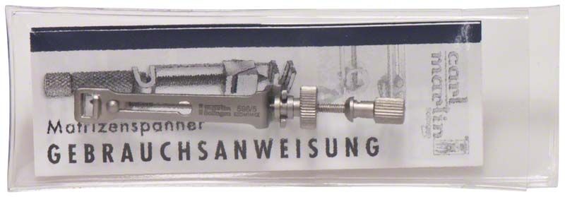 Matrizenspanner TOFFLEMIRE 5mm in transparenter Verpackung mit Anleitung.