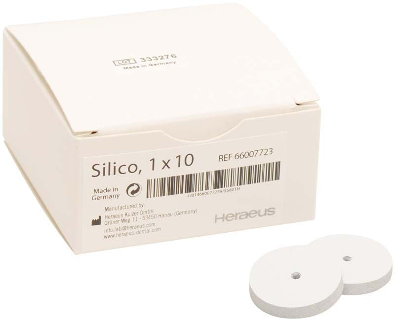 Verpackung der Signum® Tool Kit Silico Refill mit zwei Schleifinstrumenten.
