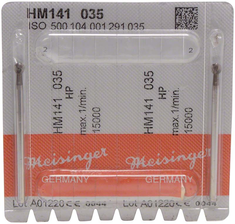 Allport Hartmetallfräser HM141 035 HP in transparenter Verpackung.