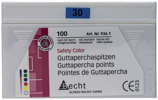 Image of Guttaperchaspitzen safety color Gr. 030 blau