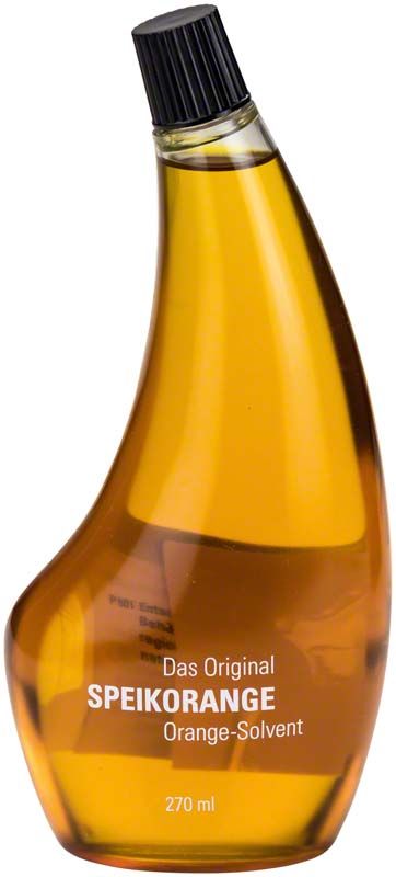 Speikorange Orange-Solvent Flasche mit 270 ml Inhalt.