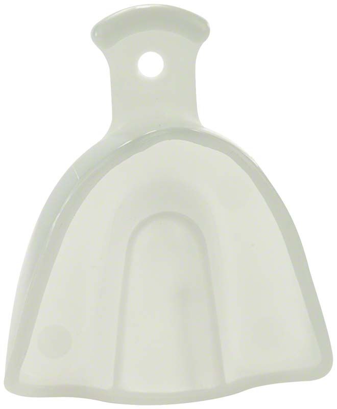 SPEIKO® Rim-Tray OK Gr. L für zahnmedizinische Abdrücke in Weiß.