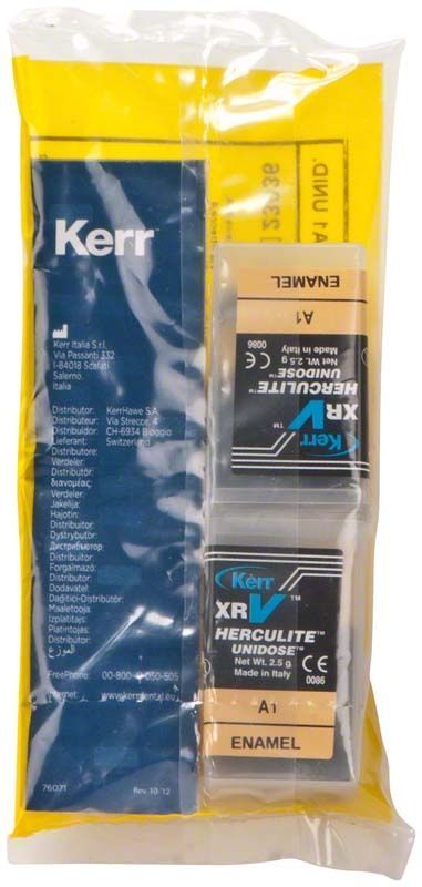 Herculite XRV Enamel Unidose A1 in Originalverpackung von Kerr