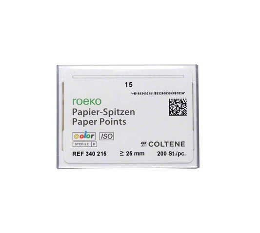 Image of ROEKO Papierspitzen color Normalpackung Gr. 015 weiß