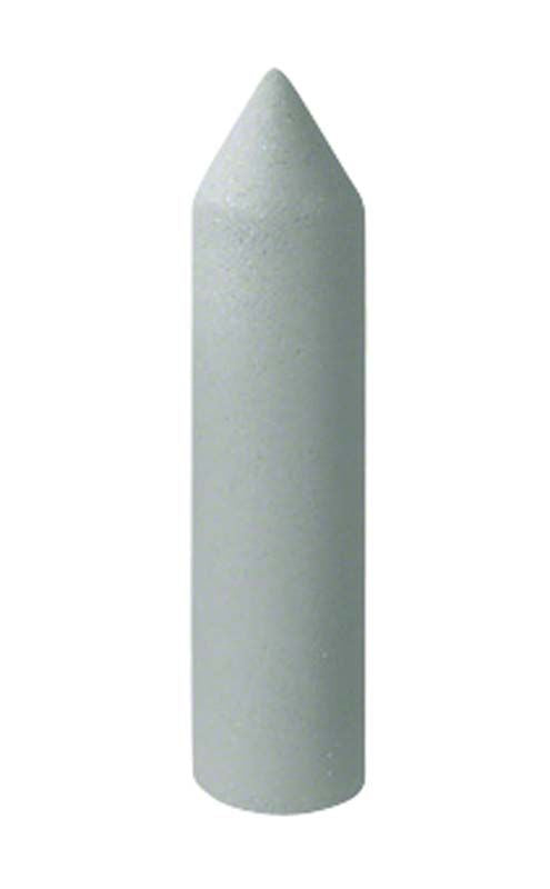 Unmontierter EVE-Ecoceram fein S6SK Schleifstift in zylindrischer Form.