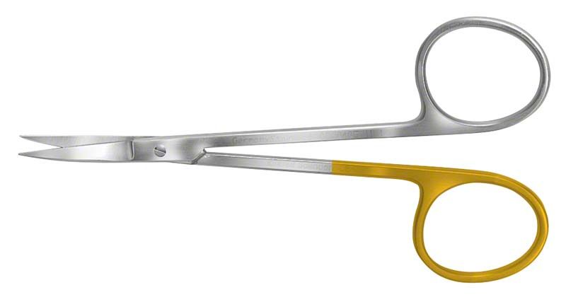 Chirurgische OP-Spezial-Schere SUPER-CUT, 11,5 cm, gerade, große Griffringe.