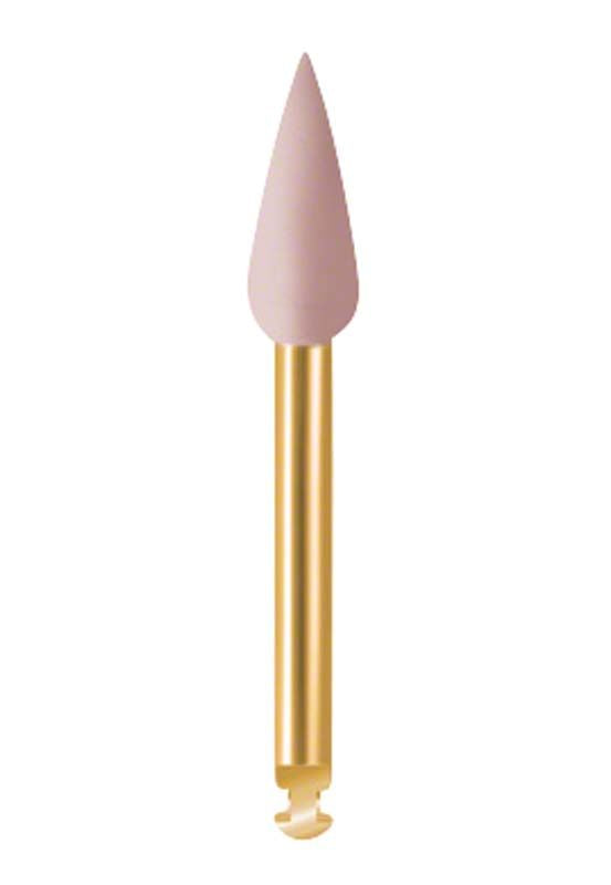 Diamantpolierer EVE DIACOMP® plus Vorpolitur Flamme DCP1m mit Winkelstückschaft.