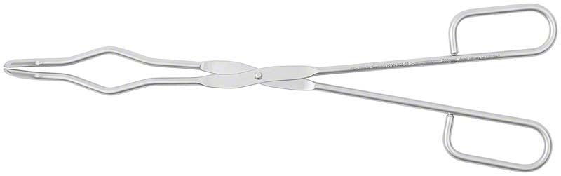 Tiegelzange HWN 302-32, 320 mm Länge, Ø 5 mm, aus Metall.