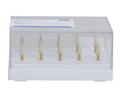 Hochglanzpolierer EVE DIACOMP® plus Flamme DCP1f in Kunststoffbox.