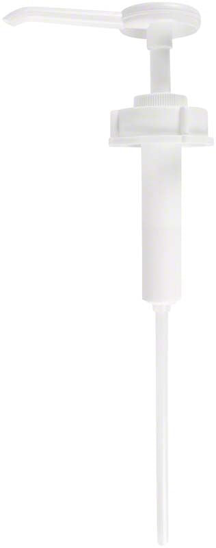 Standard Kanisterpumpe 10ml in weißer Ausführung auf neutralem Hintergrund