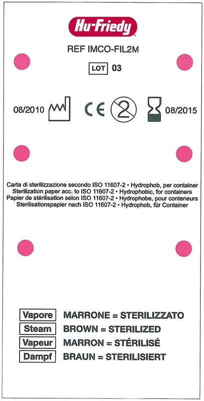 Image of Einmal-Sterilisationsfilter Papier 118 x 235mm