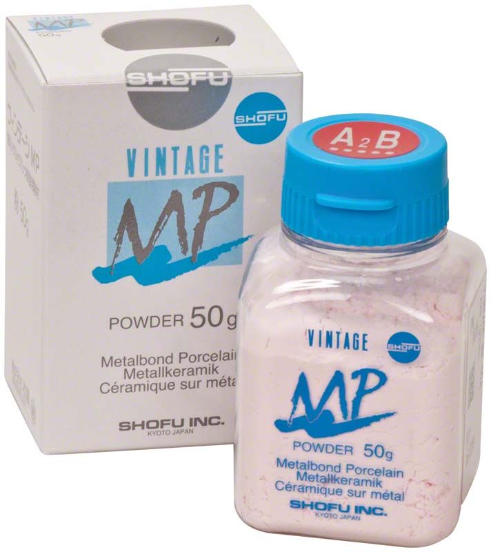 VINTAGE MP Dentin A2B 50g Pulver in Kunststoffbehälter mit Verpackung