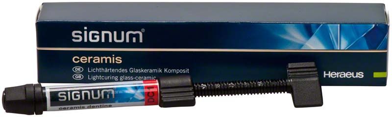 Signum® ceramis dentine DC1 Glaskeramik-Komposit in Originalverpackung.
