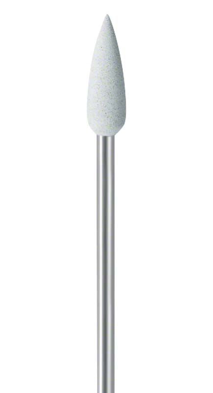 Universalpolierer EVE UNIVERSAL weiß für Dentaltechnik mit mittlerer Körnung.