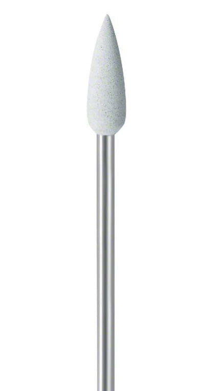 Universalpolierer EVE UNIVERSAL weiß für Dentaltechnik mit mittlerer Körnung.
