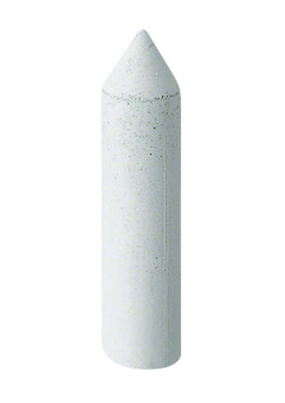 Weißer Universalpolierer für Edelmetall- und Nichtedelmetall-Legierungen.
